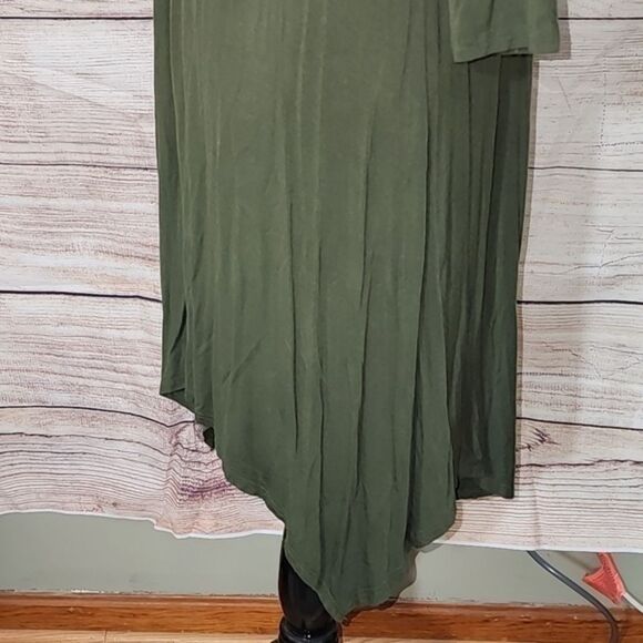 Caralese Asymmetrical Handkerchief Hem Tunic Dress Size Large‎ - Picture 6 of 15